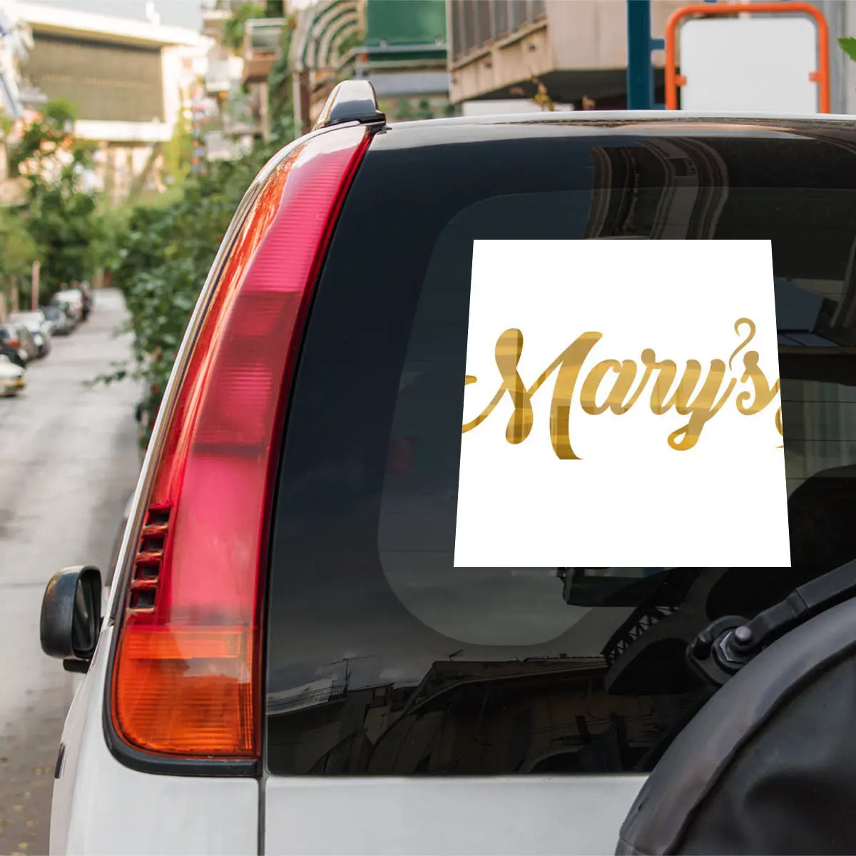 Car Sticker - Mary’s TT Shop