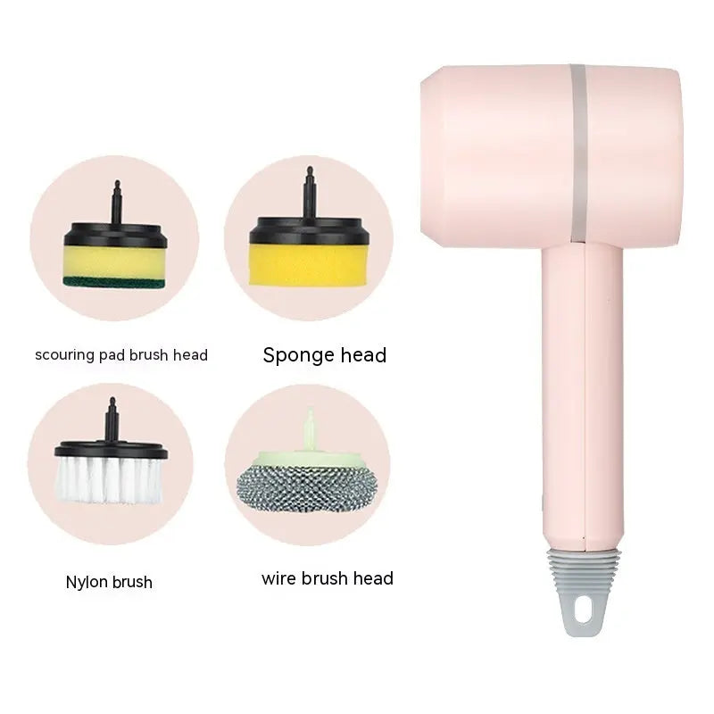 Electric Cleaning Brush Dishwashing Brush Automatic Wireless USB Rechargeable Professional Kitchen Bathtub Tile Cleaning Brushes My Store