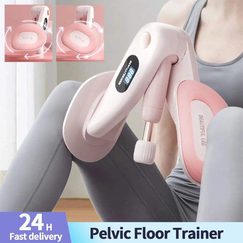 Thigh Master Pelvic Floor Trainer with Counter Hip Inner Thigh Exercise Equipment Kegel Exercises Device for Yoga Floor Muscle - Mary’s TT Shop