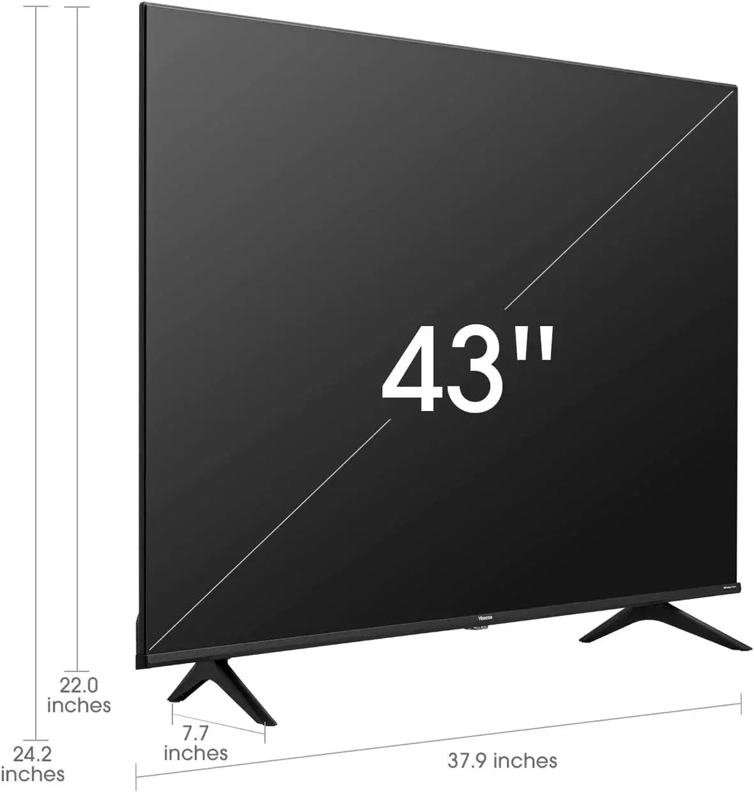 43-Inch Class A6 Series Dolby Vision HDR 4K UHD Google Smart TV (43A6H) - Mary’s TT Shop