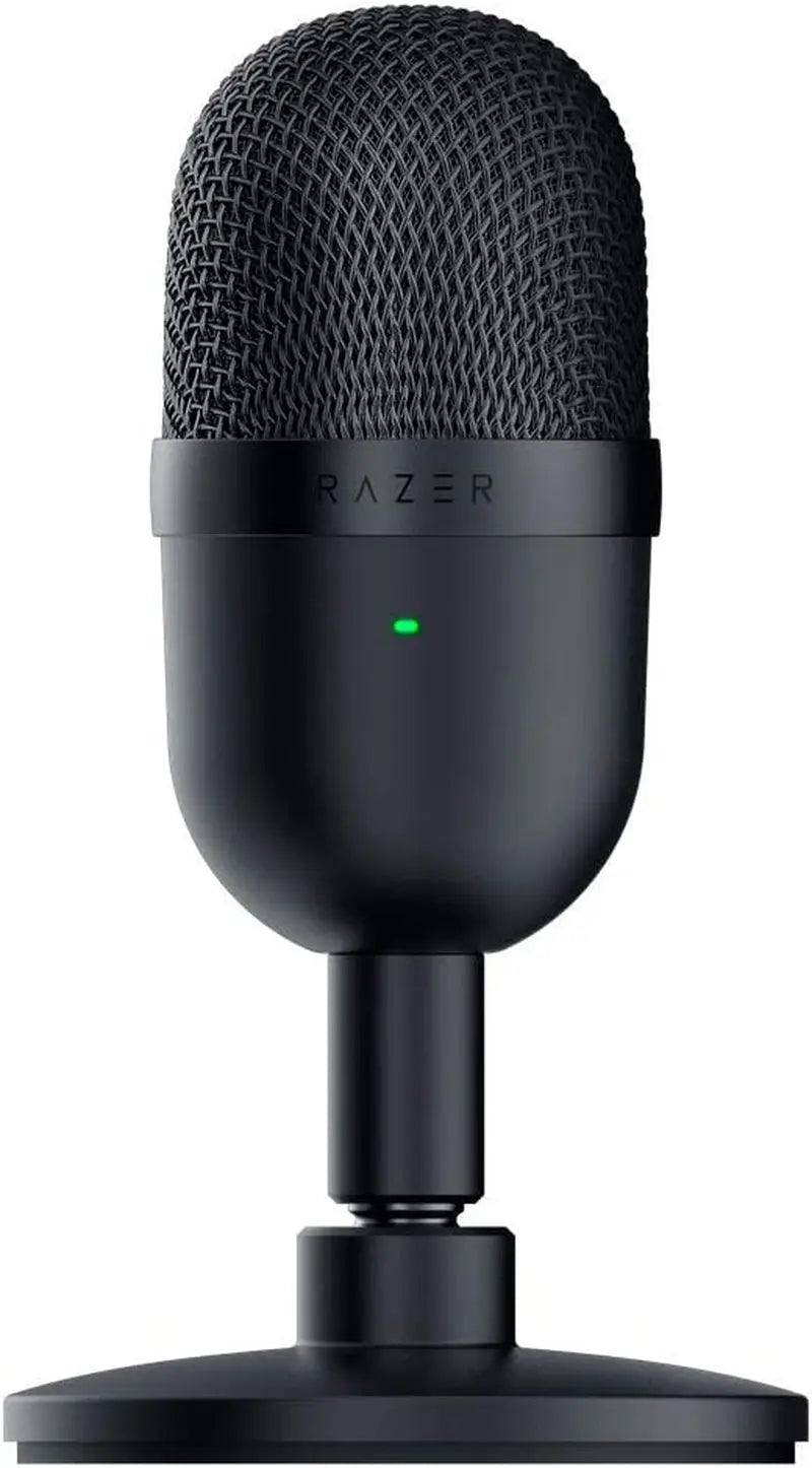 Seiren Mini USB Condenser Microphone: for Streaming and Gaming on PC - Professional Recording Quality - Precise Supercardioid Pickup Pattern - Tilting Stand - Shock Resistant - Classic Black - Mary’s TT Shop