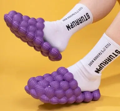 New Summer Fashion Massage Mesh Bubble Bathroom Slides Home Indoor Anti-Skid Shoes - Mary’s TT Shop